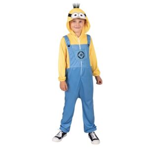 Disfraz Minion: Compra el Mejor Traje de Minions para Carnaval y Halloween Rubies Disfraz Minion para niños y niñas, Jumpsuit con capucha, Licencia Oficial Despicable Me 4, Gru Mi Villano Favorito para Carnaval, fiestas y cumpleaños