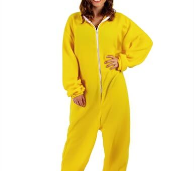 Rubies Disfraz Pato para adulto, Talla unisex, Jumpsuit con capucha, Oficial Rubies para Carnaval, Cumpleaños, Fiestas, Halloween