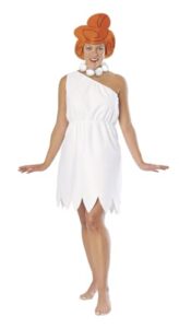 Rubies Disfraz Wilma Picapiedra para mujer, Vestido, collar y tocado para la cabeza, Talla Unica, Oficial The Flinstones para Carnaval, Despedidas soltera y fiestas